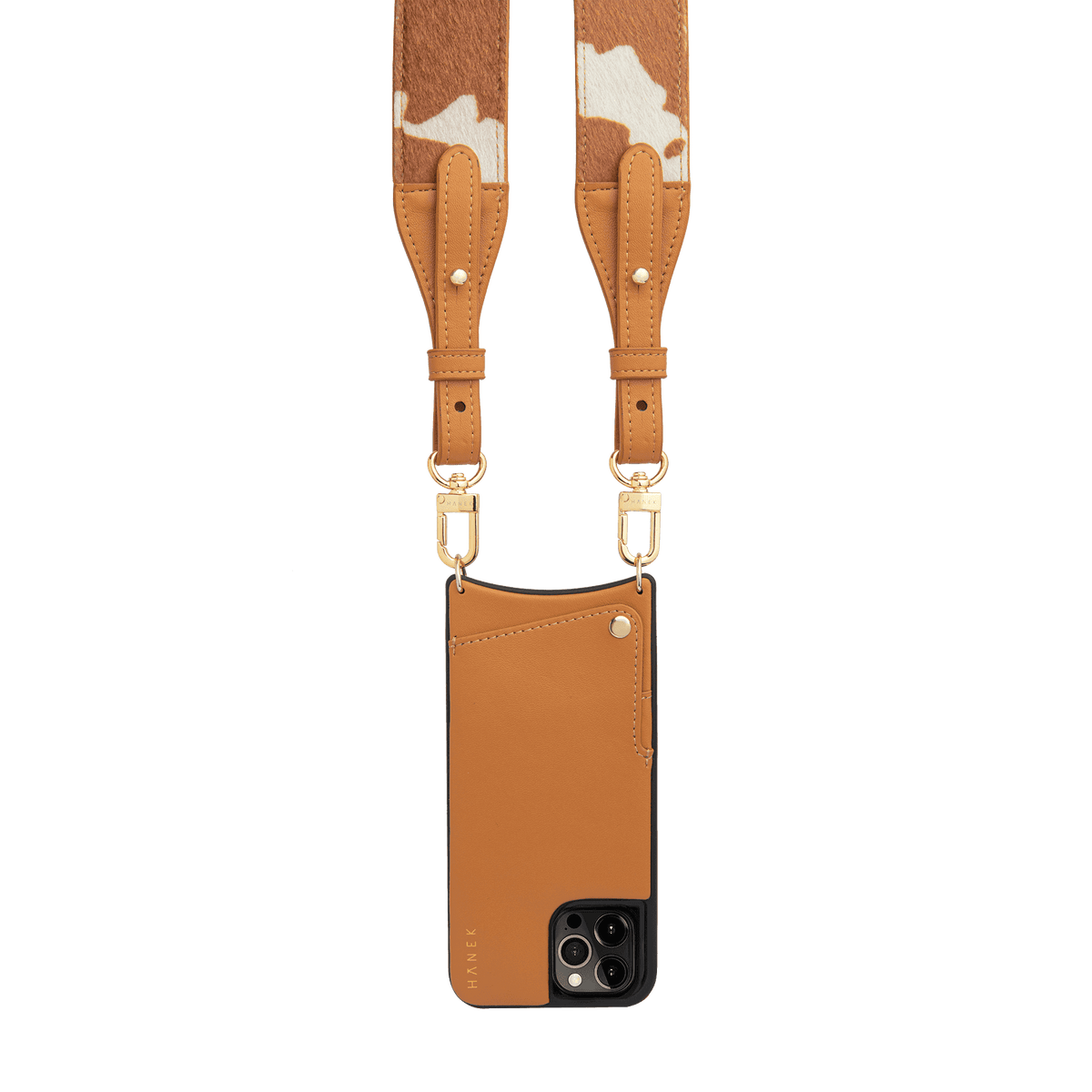 Funda colgante iphone Funda + Correa Cowboy [Camel]