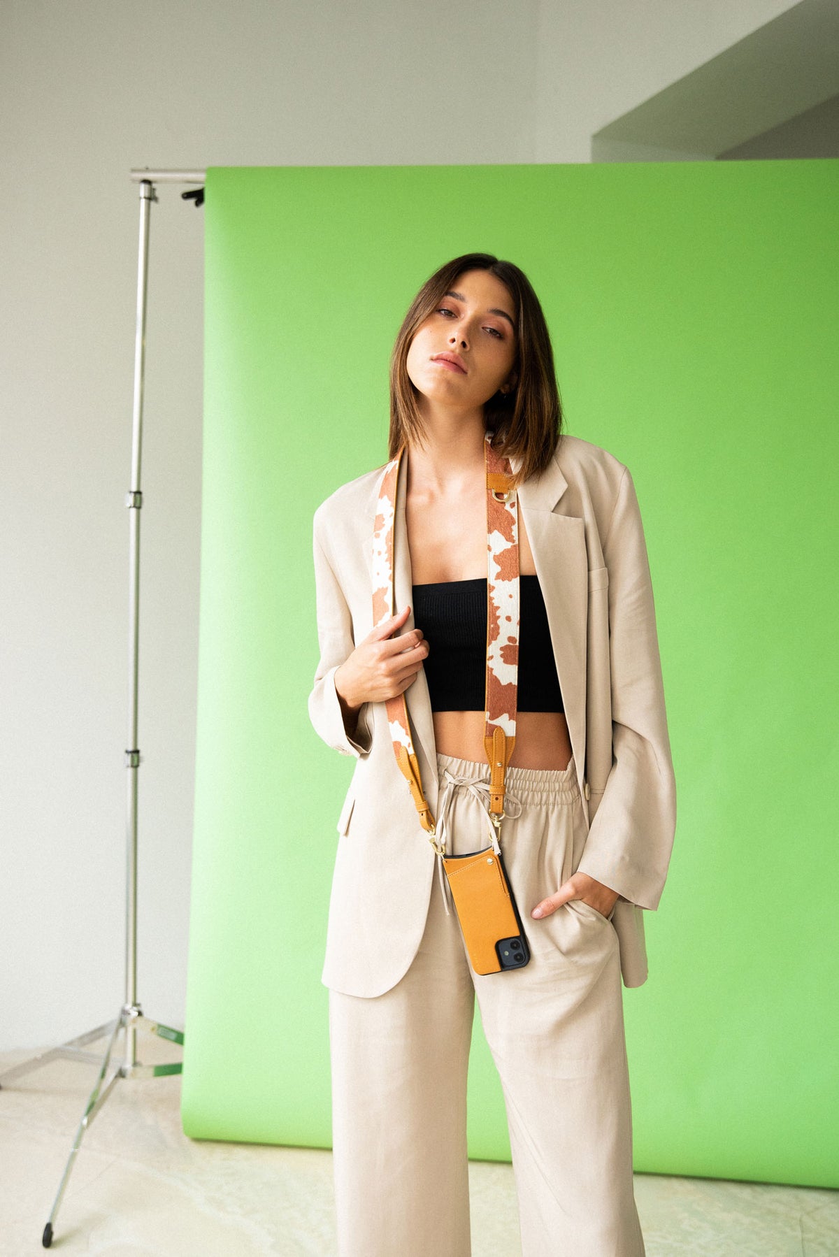 Funda + Correa Cowboy [Camel]