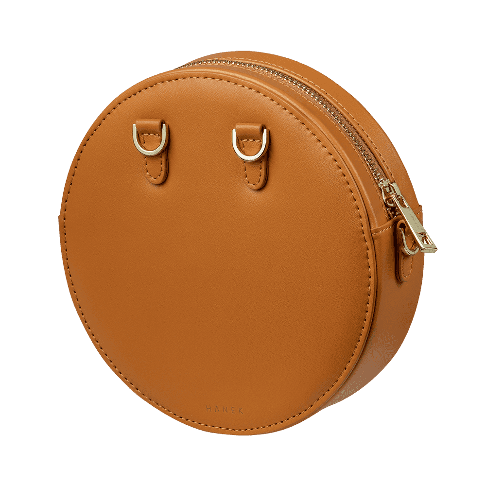 Camel Round Handbag
