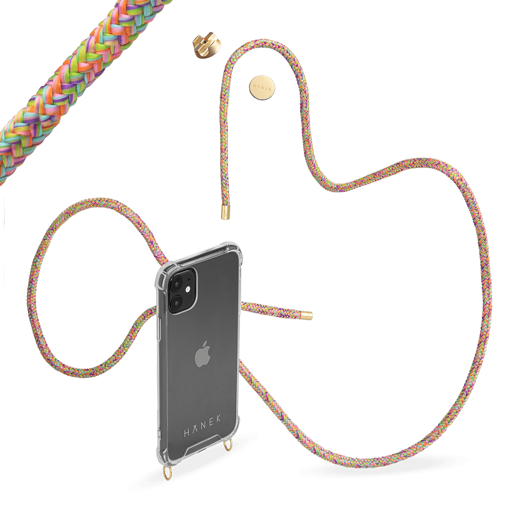 Funda iPhone 12 Mini con Cuerda · Funda Colgante - HANEK