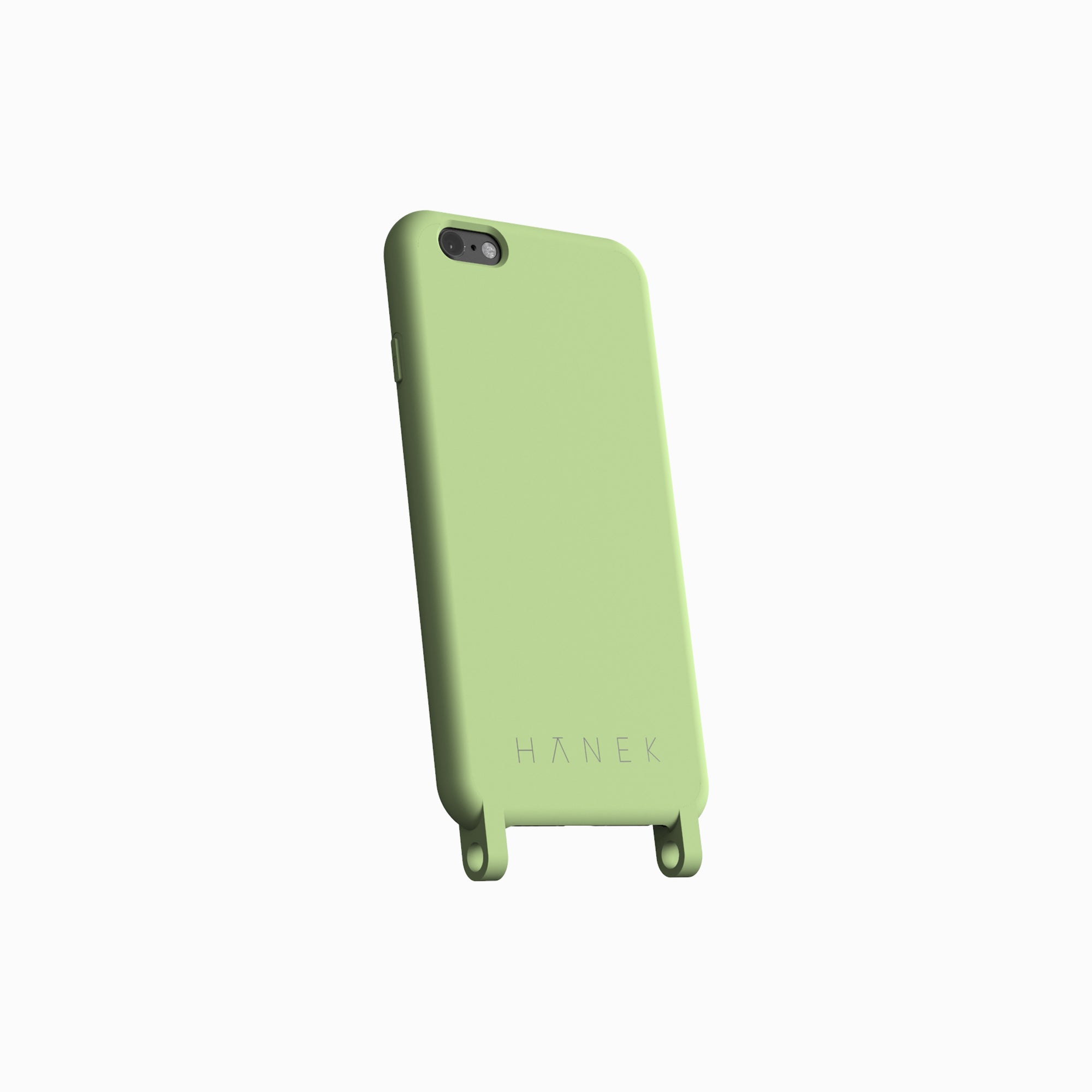 Funda Colgante transparente con cordón color Verde-Dorado para Iphone 11  (6.1)