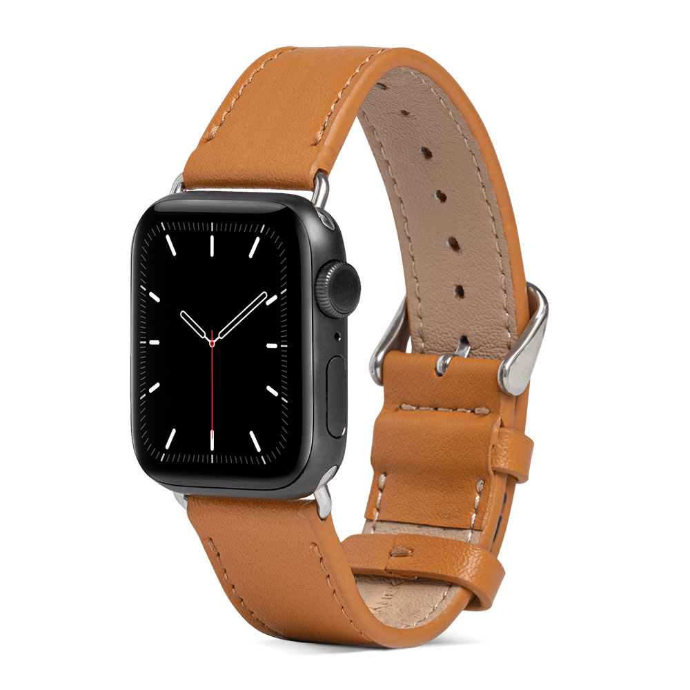 Kamelfarbenes iWatch-Armband