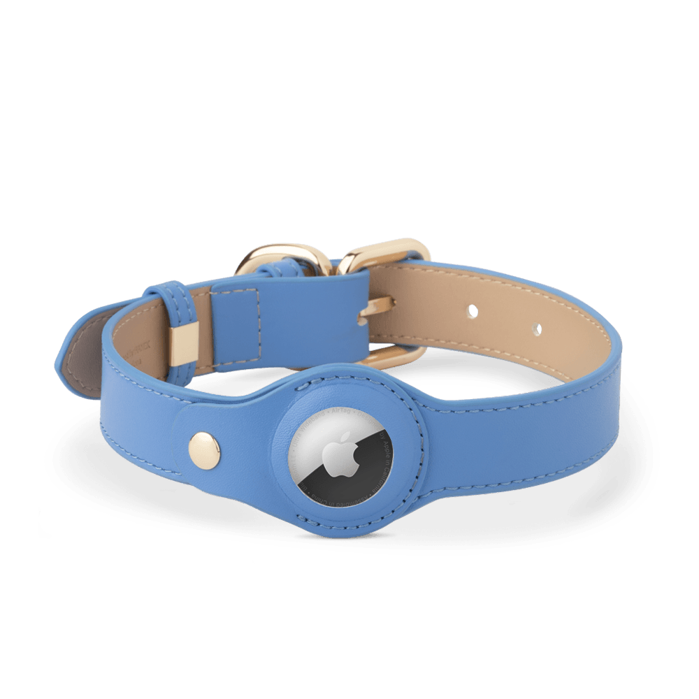 Airtag Collar para perros, soporte ajustable de cuero de vaca para perros  compatible con airtag, compatible con perros pequeños medianos y grandes  Cat#d205499